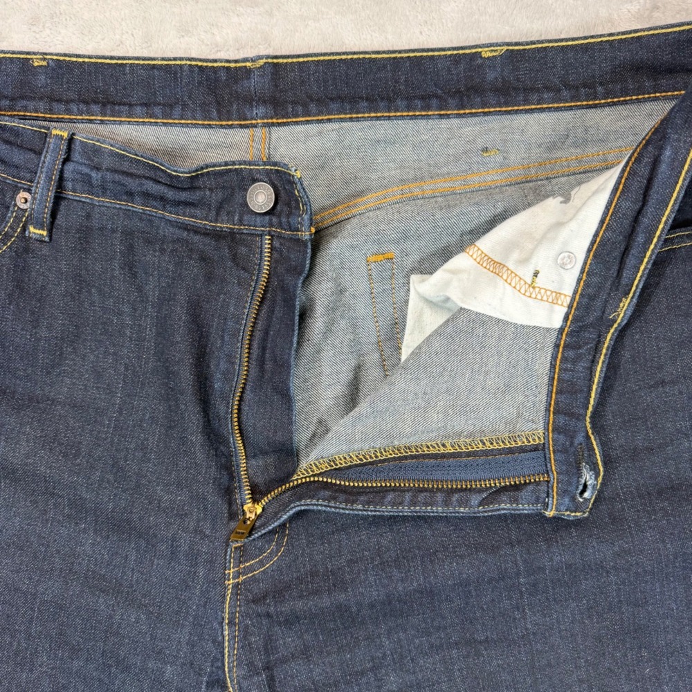 Levis 541 Athletic Taper Jeans Mens 46x32 Dark Wash Indigo Denim 18757-0000 - Picture 12 of 12